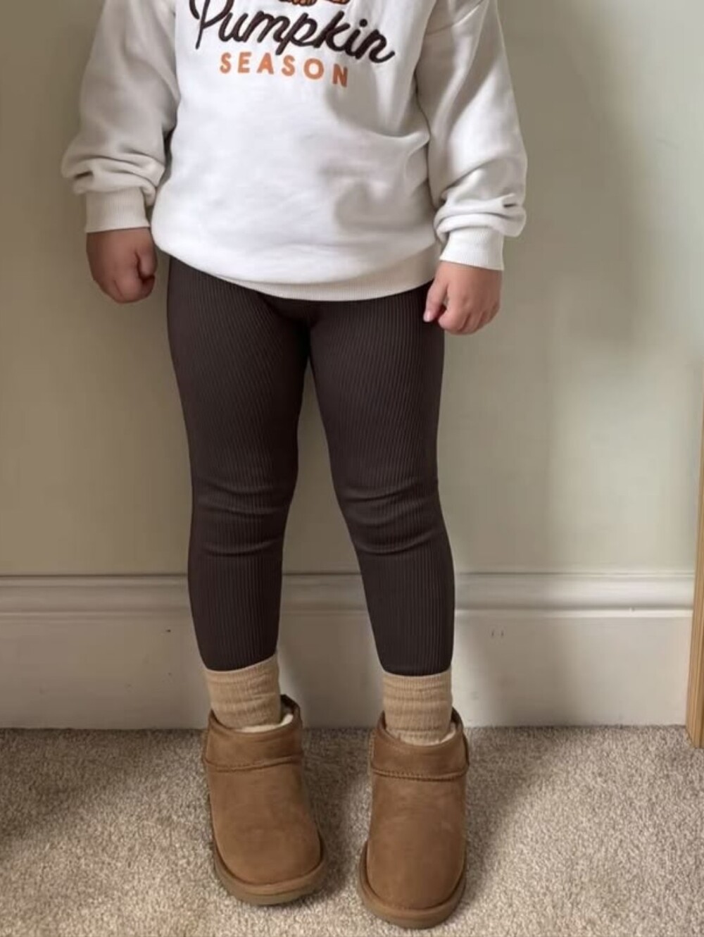 UGG Classic Micro Boot Girl Size 1 US Brown Color Kids - Picture 2 of 9